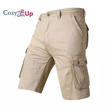 Мужские рабочие шорты из парусины свободного покроя Cozy Up 30 чёрный