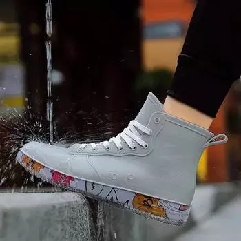 Мужские резиновые сапоги, модные рабочие ботинки телесного цвета, нескользящие рабочие поварские туфли, прочные водонепроницаемые резиновые сапоги для рыбалки на открытом воздухе, женские 37 чёрный