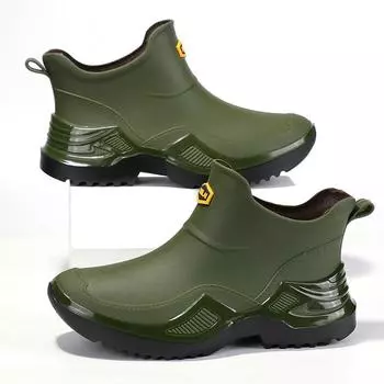 Мужские резиновые сапоги, водонепроницаемая обувь, для рыбалки, для мужа, галоши, для сада, для работы в помещении, на кухне, резиновые сапоги, сапоги для мойки автомобиля 39