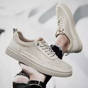 Мужские роскошные брендовые белые кроссовки из натуральной кожи для отдыха, итальянские вулканизированные туфли, полые, новое поступление, повседневная обувь 37