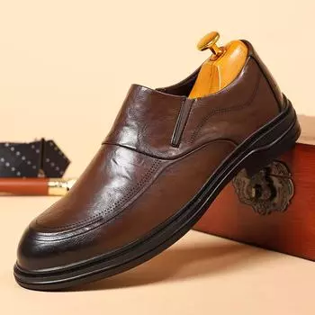 Мужские роскошные брендовые лоферы Slip-On, мужские повседневные дизайнерские туфли для мужчин, кожаные туфли на плоской подошве для мужчин, новые классические мужские туфли для вождения 38 чёрный
