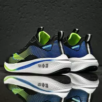 Мужские роскошные кроссовки для бега, дышащие марафонские туфли, удобные мягкие повседневные кроссовки для бега, мужские кроссовки Tenis Masculino, мужская обувь 36