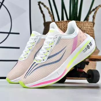 Мужские роскошные кроссовки для бега, дышащие марафонские туфли, удобные мягкие повседневные кроссовки для бега, мужские кроссовки Tenis Masculino, мужская обувь 36