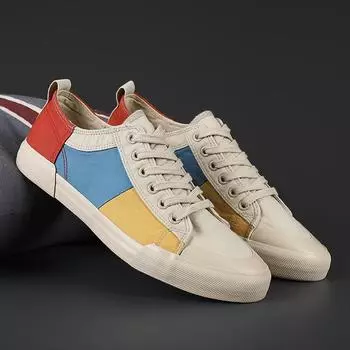 Мужские роскошные кроссовки, классические вулканизированные туфли, модная парусиновая обувь, мужская повседневная обувь для прогулок на открытом воздухе для мужчин 2022 года, новейшее лето 39