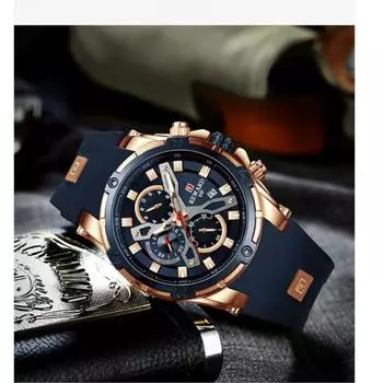 Мужские роскошные модные подарочные наручные часы большого размера, популярные корейские часы