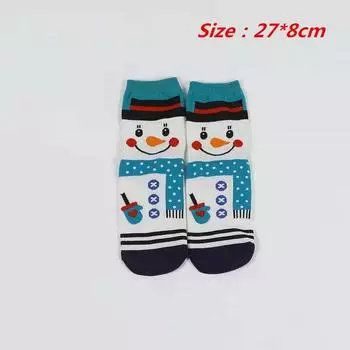 Мужские рождественские носки Miss Christmas, забавные рождественские носки Санта-Клауса, елки, снежинки, лося, снега, хлопка, трубочки, Crew, счастливые носки для мужчин Miss 2024, новогодние носки Sokken
