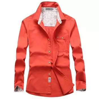 Мужские рубашки большого размера, повседневные, однотонные, свободные, с длинными рукавами, хлопковые рубашки, мужские топы, рубашки для мужчин S