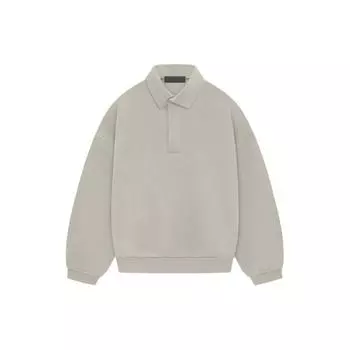 Мужские рубашки-поло с длинными рукавами Fear of God Essentials, серые 192SP244395F S