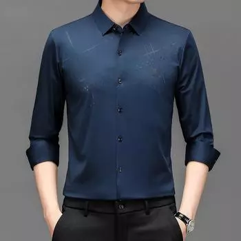 Мужские рубашки с длинными рукавами. Осенние новые корейские стильные рубашки. Повседневные куртки. Мужские универсальные топы. M