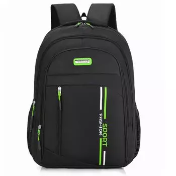 Мужские рюкзаки Нейлоновый водонепроницаемый рюкзак Деловая сумка для компьютера Повседневный дорожный рюкзак Школьный рюкзак для старшеклассников зелёный