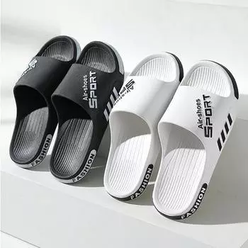 Мужские сандалии 2024 года на толстой нескользящей подошве для пляжа и дома 42/43 (fits usual 41-42) золотой