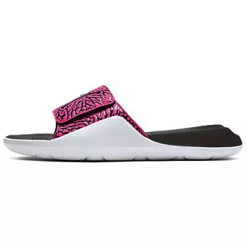 Мужские сандалии Air Jordan Jordan Hydro 7 V2 Hyper Pink черные черные-гипер-розовые-белые BQ6290-061