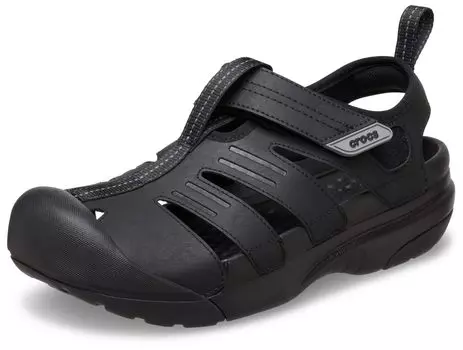 Мужские сандалии Crocs Yukon Fisherman 29 см, Черные, чёрный