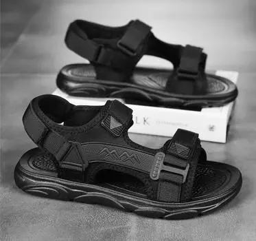 Мужские сандалии Летние спортивные сандалии Пляжная обувь Летние сандалии 39 чёрный
