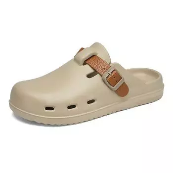 Мужские сандалии на толстой подошве, новые, большого размера, модные мужские тапочки, легкие, удобные, дышащие, повседневные сандалии из ЭВА, мужская обувь 40-41