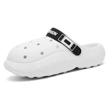Мужские сандалии Новые большие тапочки на платформе EVA мужские пляжные туфли Легкие модные повседневные панк-сандалии мужские туфли шлепанцы мужские 40-41