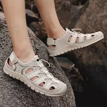 Мужские сандалии Повседневные пляжные сандалии Лето 39 чёрный