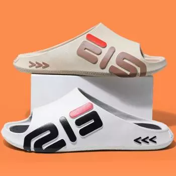 Мужские сандалии, тапочки, новые летние кроссовки, мужские шлепанцы на платформе, мягкие тапочки из ЭВА, повседневная пляжная обувь 30-31 чёрный