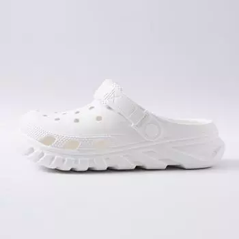 Мужские сандалии удобны и универсальны для летних путешествий, дышащие, износостойкие и нескользящие, пляжная вечеринка для пар, прямые волосы 35-36 белый