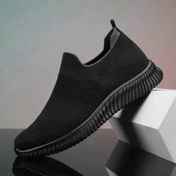 Мужские сетчатые кроссовки, дизайнерская мужская повседневная обувь, дышащая повседневная обувь, легкие мужские кроссовки для бега, лоферы Masculino Esportivo 40