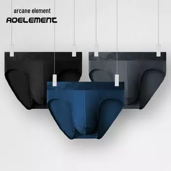 Мужские сетчатые трусы Ice Silk Breathable: Удобные, сексуальные и классные летние поддерживающие шорты XL королевский синий