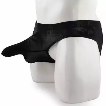 Мужские сексуальные брюки, модные шорты, джинсы, эластичное нижнее белье большого размера с низкой талией и принтом L