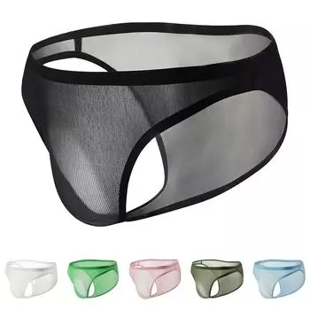 Мужские сексуальные брюки, модные шорты, джинсы, эластичное нижнее белье большого размера с низкой талией и принтом M