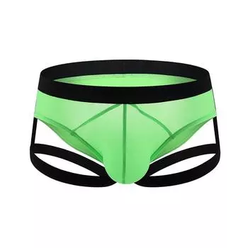 Мужские сексуальные трусы с ремешками, мужские трусы, нижнее белье, бикини с низкой посадкой M