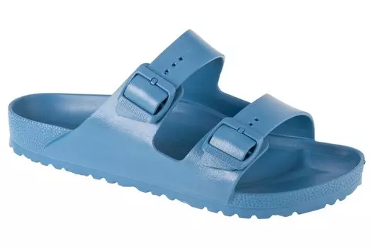 Мужские шлепанцы Birkenstock размера 24, синие,