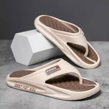 Мужские шлепанцы летние нескользящие уличные сандалии splint модные повседневные пляжные трендовые тапочки мужские 40/41