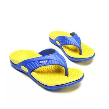 Мужские шлепанцы Massage Granule Мужские тапочки Удобные пляжные сандалии Мужская повседневная обувь Домашние шлепанцы Обувь для ванной 40 чёрный