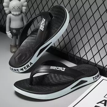 Мужские шлепанцы можно носить снаружи летом нескользящие сандалии для ванной модные шлепанцы для ванной дома для мужчин 43 золотистый