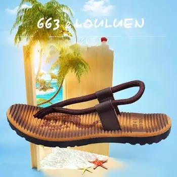 Мужские шлепанцы Новые летние сандалии Мужские спортивные сандалии из ЭВА Мужские пляжные тапочки 39 красный