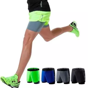 Мужские шорты для бега, имитация двухкомпонентных шорт для марафона, легкой атлетики, тренировок, тенниса, баскетбола, футбола, пляжных шорт XXXL серый