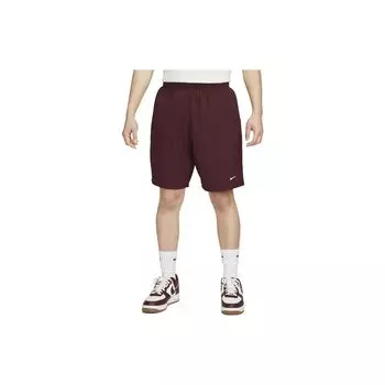 Мужские шорты для бега Nike Solo Swoosh из тканого материала, темно-бордовые DX0750-681 L