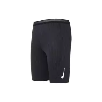 Мужские шорты для бега Nike Tight-Fit Quick-Dry, черные CJ7844-010 M