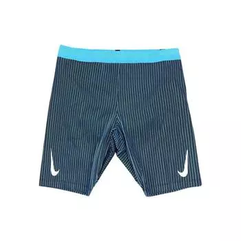 Мужские шорты для фитнеса в полоску с логотипом Nike Aeroswift, синие DA1430-013 XXL