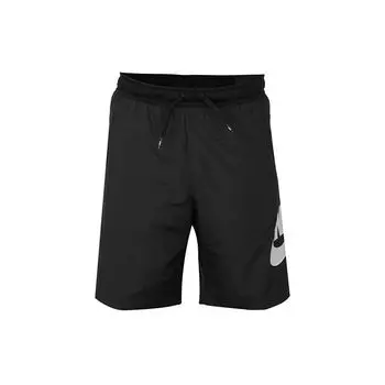 Мужские шорты для тренинга из гибридной ткани Nike с большим логотипом, черные CJ4441-010 M