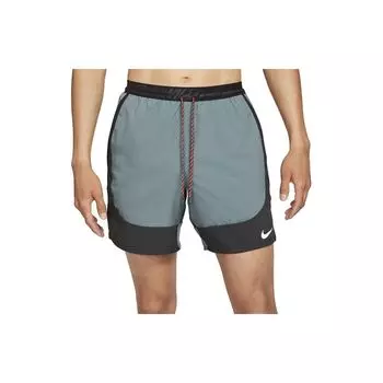 Мужские шорты для тренинга Nike Flex Stride Wild Run с многофункциональными карманами и быстросохнущими ткаными штанами, цвет Aurora, зеленый DA0992-387