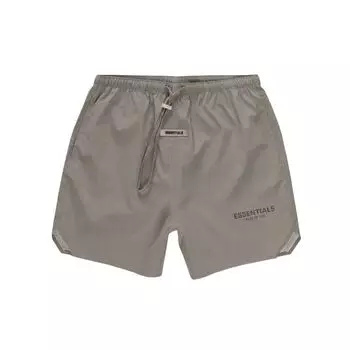 Мужские шорты Fear of God Essentials FW20 Volley со светоотражающим шнурком Cement FOG-FW20-358 XL