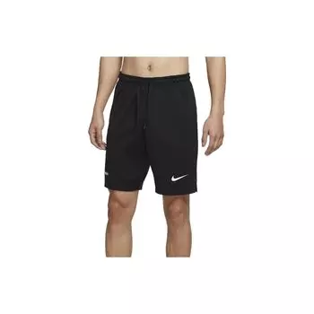 Мужские шорты из быстросохнущей ткани с принтом логотипа Nike, черные DH9664-010 M