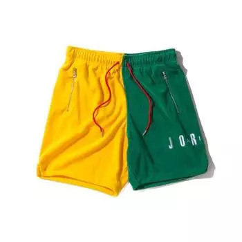 Мужские шорты Jordan Sport DNA с цветными блоками Желтый Зеленый CJ6097-728 L