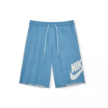 Мужские шорты Nike French Terry с большим логотипом прибрежно-синие AT5268-462 L