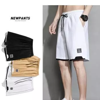 Мужские шорты, повседневные короткие брюки, пляжные шорты большого размера 8XL, модные спортивные шорты в стиле ретро, шорты Five Points, мужская одежда M белый