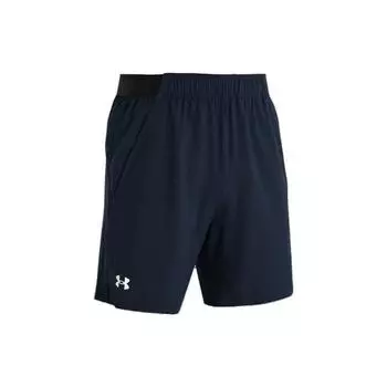 Мужские шорты прямого кроя с эластичной резинкой на талии и логотипом Under Armour, с вышитым буквенным принтом, академический синий 1373718-408 M