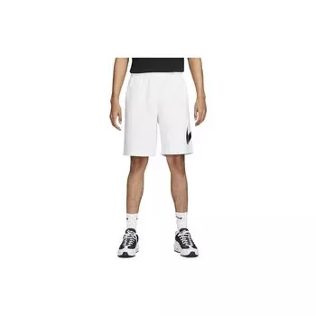 Мужские шорты с высокой талией и шнурком Nike Solid Color Logo BV2721-100 L