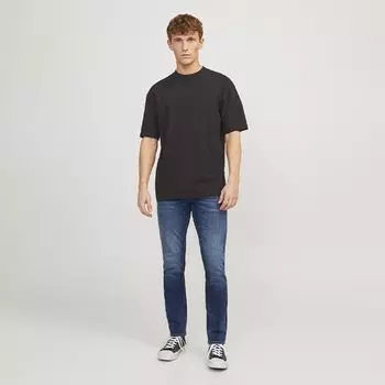 Мужские синие зауженные джинсы JACK & JONES US 28 / 32 синий