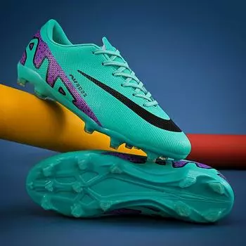 Мужские сломанные ногти Кроссовки для мальчиков Девочки Дети младшего и среднего школьного возраста Старшие дети Взрослые травяные сломанные ногти Спортивные тренировочные туфли 32