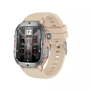 Мужские смарт-часы для активного отдыха с пульсометром, возможностью совершать звонки по Bluetooth HD и оповещениями о проблемах со здоровьем.