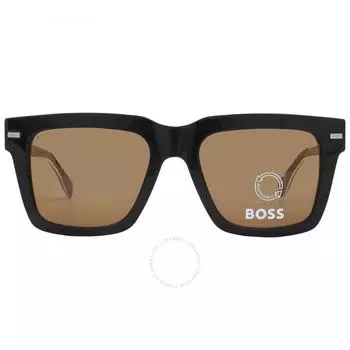 Мужские солнцезащитные очки Hugo Boss Amber Square BOSS 1442 S 0SDK 70 53